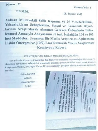 1114 sayfalık yolsuzluk raporu