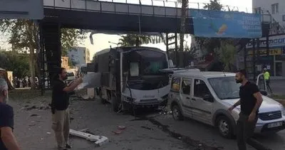 Adana’da terör saldırısı! Polis otobüsünün geçişi sırasında bombalı saldırı düzenlendi...