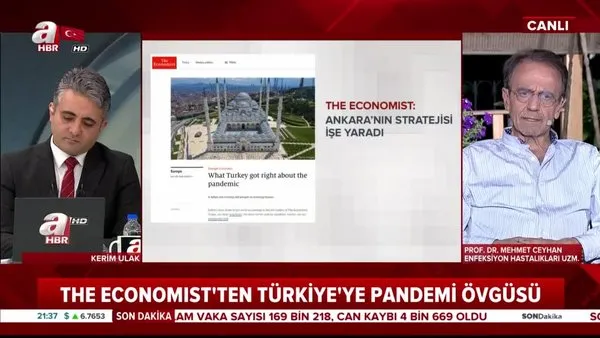 The Economist'ten Türkiye'ye pandemi övgüsü | Video