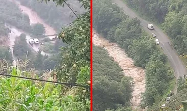 Giresun'da sel faciası! Anne ile 2 kızı sel sularına kapılarak kayboldu: Kurtarma çalışmaları sürüyor #giresun