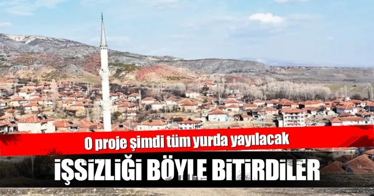 İşsizliği böyle bitirdiler