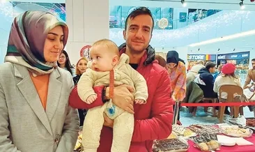 SMA’lı Alparslan bebeğe kermesli destek