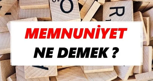 Memnuniyet Ne Demek? TDK’ya Göre Memnuniyet Sözlük Anlamı Nedir?