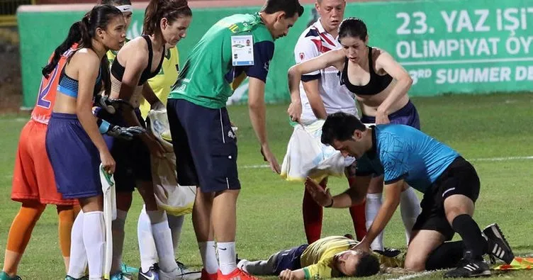 Türk hakem Brezilyalı futbolcunun hayatını kurtardı