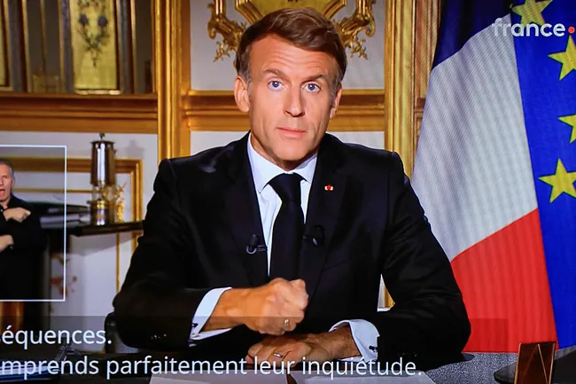 fransa-cumhurbaskani-macron-eylemcilere-ates-puskurdu-hic-kimse-cezasiz-kalmayacak-1792348311608.jpeg Fransa Cumhurbaşkanı Macron eylemcilere ateş püskürdü! “Hiç kimse cezasız kalmayacak”