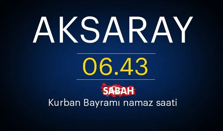 Kurban Bayram namazı saatleri! 2018 Diyanet İle İstanbul, Ankara, İzmir Kurban bayram namazı saat kaçta?