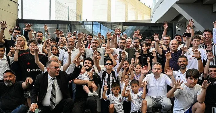 Beşiktaş Kulübünde bayramlaşma töreni yapıldı!