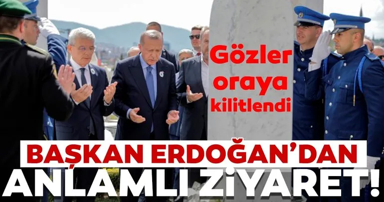 Başkan Erdoğan Bilge Kralın kabrinde!