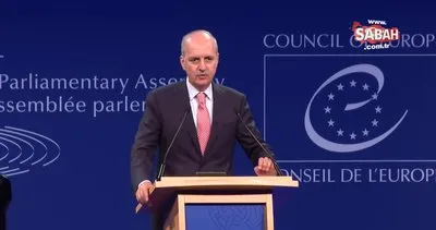 TBMM Başkanı Kurtulmuş, Avrupa Parlamento Başkanları Konferansı’nda Rum temsilciye haddini bildirdi | Video