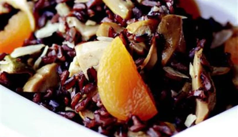 Porçini Mantarlı Yabani Pirinç Pilavı