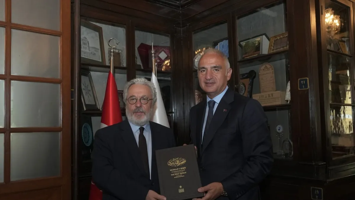 Bakan Ersoy’dan kültürel miras için uluslararası iş birliği vurgusu! Bakan Ersoy’dan kültürel miras için uluslararası iş birliği vurgusu!