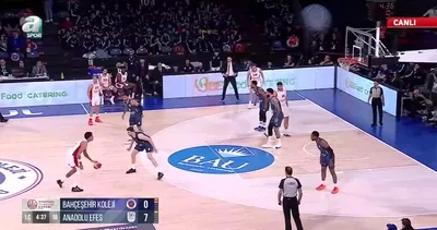 Bahçeşehir Koleji 4-24 Anadolu Efes 1. Periyot Sonucu