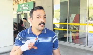 Acemi kasaplar acile koştu