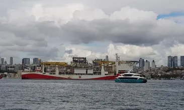 Yavuz Sondaj gemisi boğazdan geçti