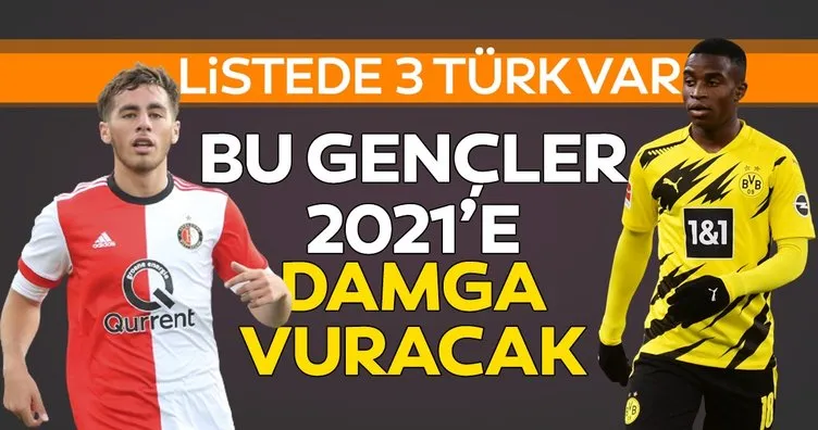 Bu gençler 2021’e damga vuracak! UEFA’nın duyurduğu listede 3 Türk var...