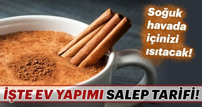 Ev Yapimi Salep Nasil Yapilir Ev Yapimi Salep Tarifi Yemek Tarifleri Haberleri