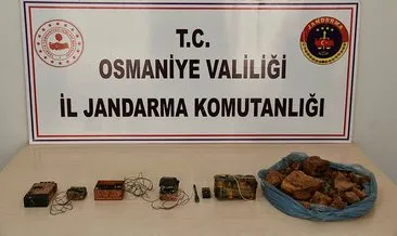 Osmaniye’de terör örgütü PKK’ya operasyon: Patlayıcı ve yaşam malzemeleri ele geçirildi