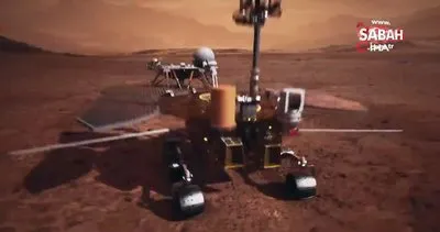 Çin’in Mars keşif aracı Zhurong, Kızıl Gezegen’den fotoğraf gönderdi | Video