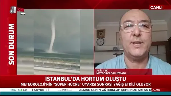 Son dakika: Meteoroloji'dan flaş 'Süper Hücre' uyarısı! İstanbul'da yağışlar ne kadar sürecek?  | Video