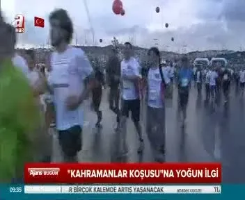 15 Temmuz Şehitleri için koştular