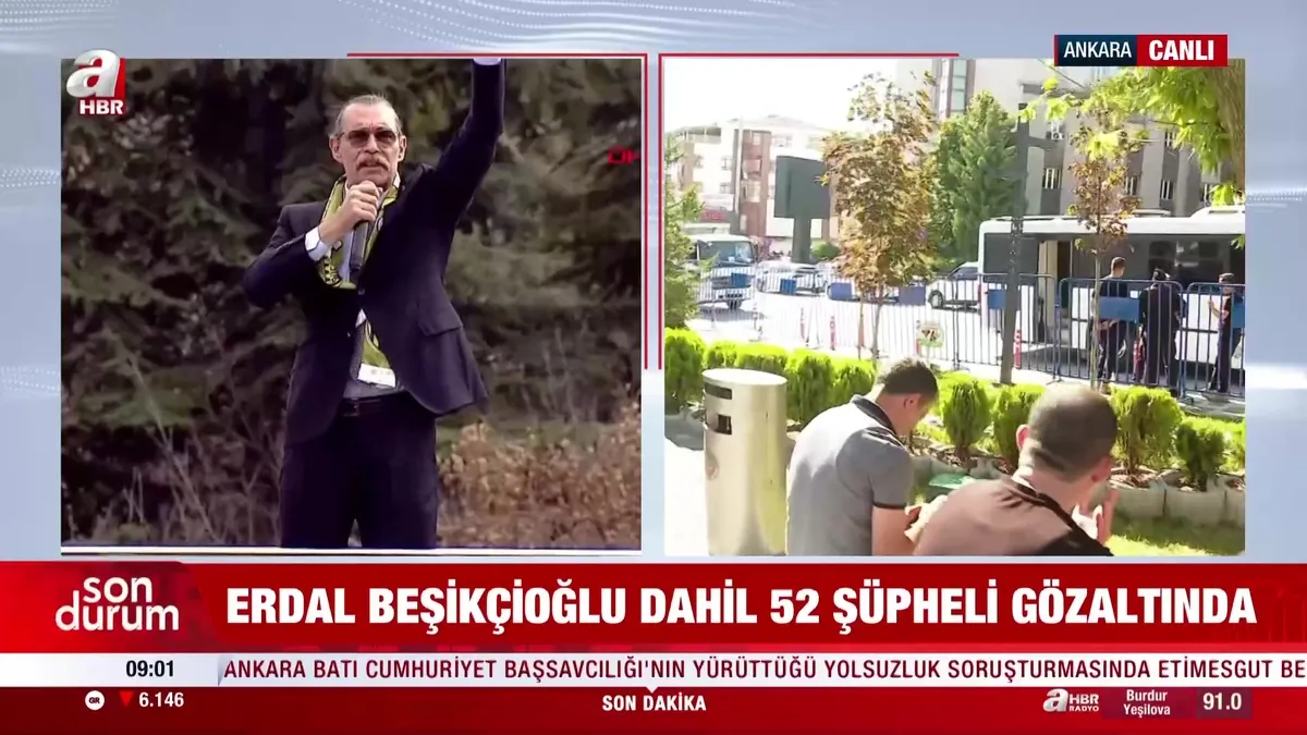 SON DAKİKA: Etimesgut Belediyesi’ne yolsuzluk operasyonu! Erdal Beşikçioğlu dahil 52 kişi gözaltına alındı | Video videosunu izle SON DAKİKA: Etimesgut Belediyesi’ne yolsuzluk operasyonu! Erdal Beşikçioğlu dahil 52 kişi gözaltına alındı | Video videosunu izle