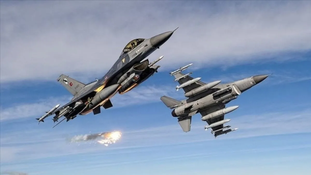 Irak'ın kuzeyine hava harekatı: 13 PKK'lı terörist etkisiz hale getirildi