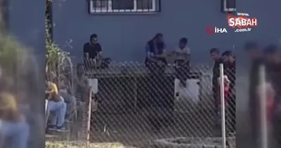 Kısıtlamada horoz dövüşü kamerada