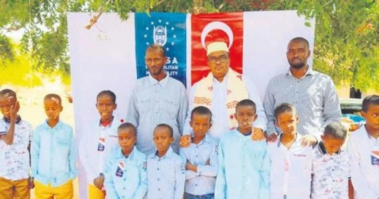 Bursa’dan Somali’ye bayramlık sevinci