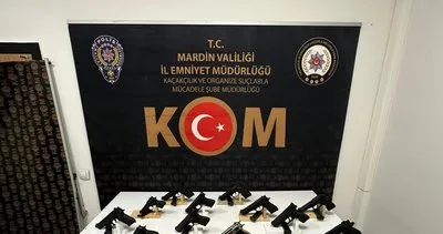 Silah kaçakçılığı ve ticaretine yönelik operasyon #mardin