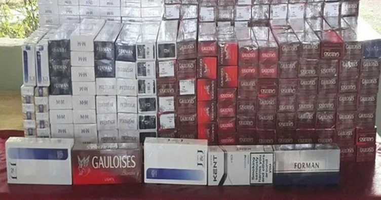 Mardin’de 5 bin 100 paket kaçak sigara ele geçirildi