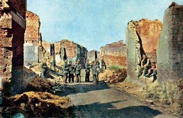 Renkli Birinci Dünya Savaşı Fotoğrafları...
