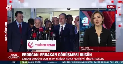 SON DAKİKA: Başkan Erdoğan Fatih Erbakan ile görüşecek | Video