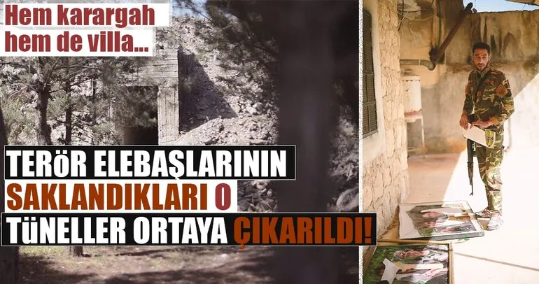 Son dakika: Afrin’de teröristlere ait yeni tüneller bulundu