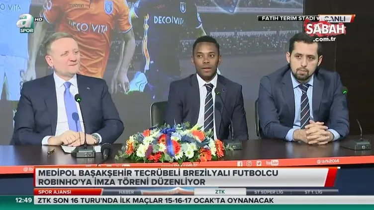 Robinho, Başakşehir'e imzayı attı