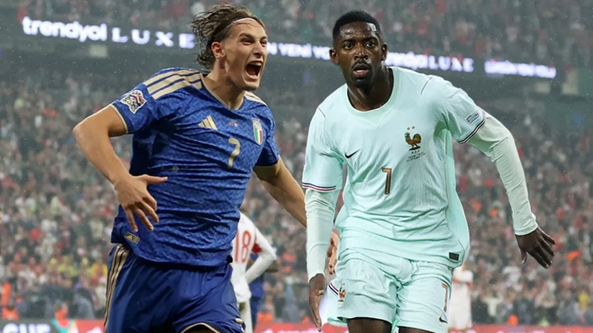 UEFA Uluslar Ligi'nde Fransa ile İtalya Karşılaşıyor