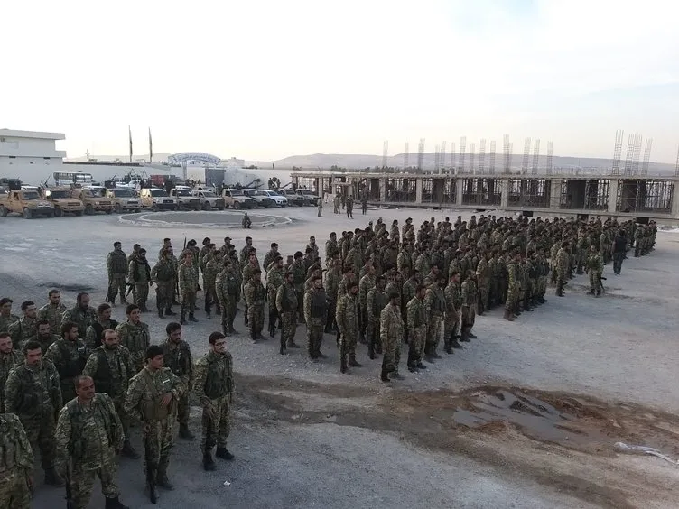 Hazırlıklar tamam! Suriye milli ordusu harekete geçti