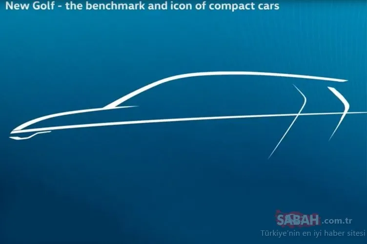 Yeni Volkswagen Golf’un ilk görseli paylaşıldı! İşte araçla ilgili detaylar...