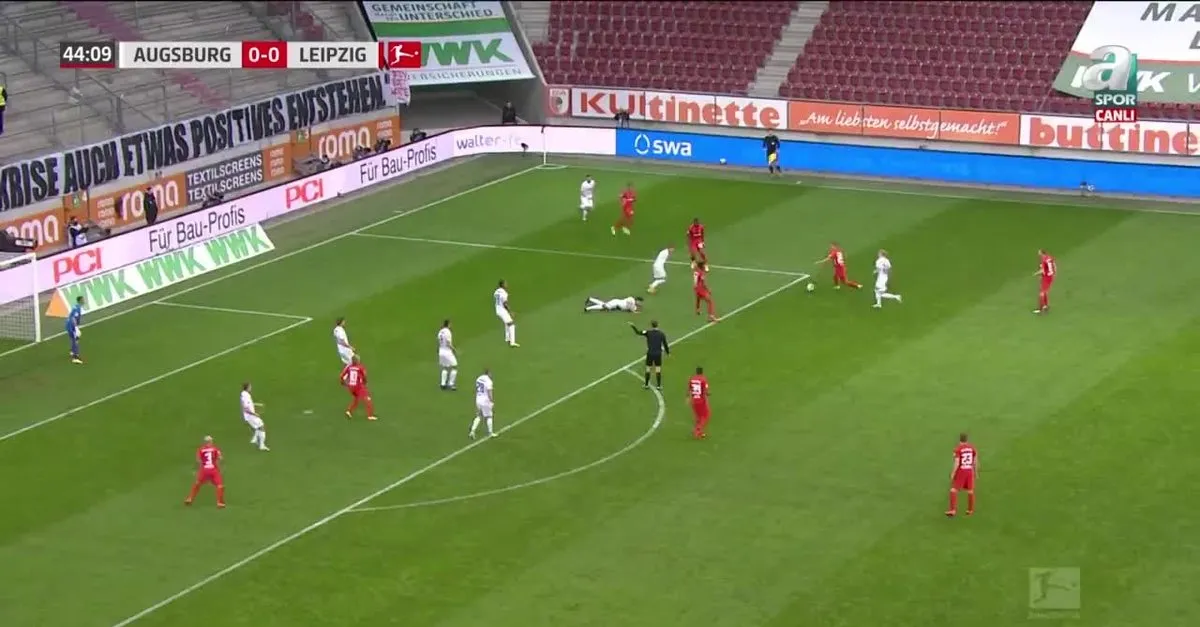 Gol Augsburg 0 1 Rb Leipzig Videosunu Izle Sabah Tv