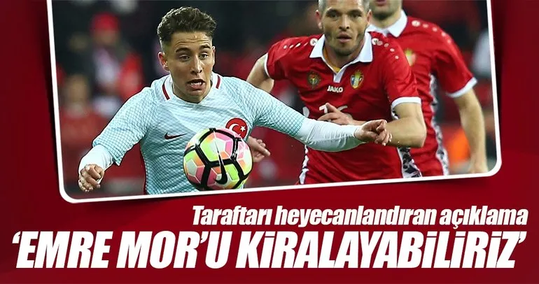 Beşiktaş’tan Emre Mor açıklaması!