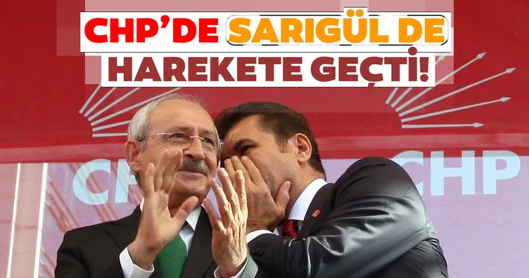 CHP’de Sarıgül de harekete geçti!