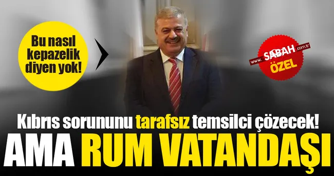 Tarafsız BM direktörüne Rum vatandaşlığı!