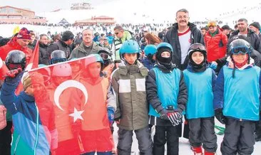 Huzurun sağlandığı dağlarda kar festivali #hakkari