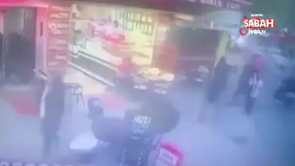 İstanbul’da kafeteryada silahlı saldırı kamerada: Gençlere kurşun yağdırdı | Video