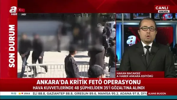 Ankara'da FETÖ operasyonu: 35 şüpheli gözaltına alındı!