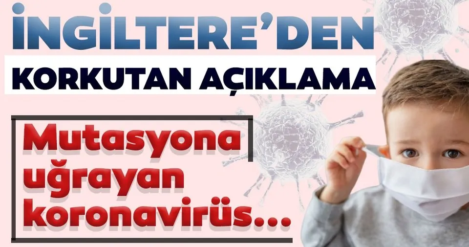 Son Dakika Haberi Ingiltere Den Kritik Koronavirus Aciklamasi Mutasyona Ugrayan Virus Cocuklar Arasinda Daha Bulasici Olabilir Son Dakika Haberler