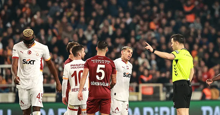 Galatasaray’dan hakem tepkisi: İsyanımız kötü hakemlere...