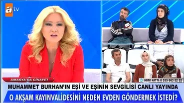 Son dakika: Müge Anlı'da Muhammet Burhan cinayetinde şok: O akşam kayınvalidesini... 