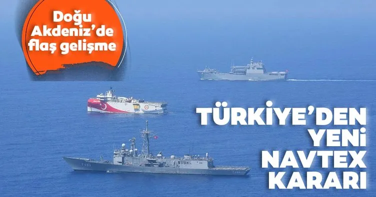 Son dakika haberi: Türkiye’den Doğu Akdeniz’de yeni Navtex ilanı!