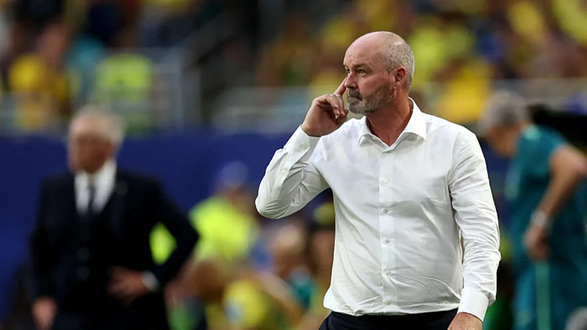 Steve Clarke, İskoçya Milli Takımı teknik direktörü olarak görev yaparken