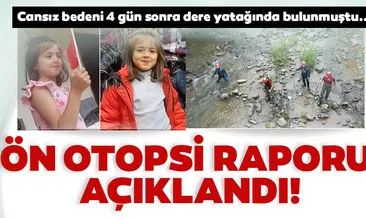 Son dakika: İkranur’un ön otopsi raporu açıklandı... İşte detaylar;